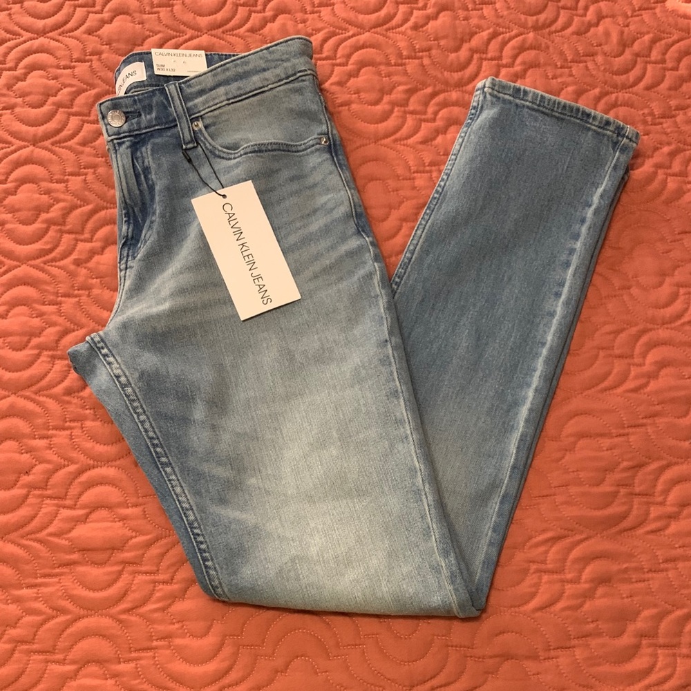 CALVIN KLEIN JEANS Medium Wash Slim Fit